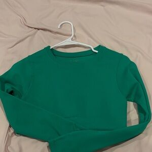 Aerie Green Women's Sweatshirt